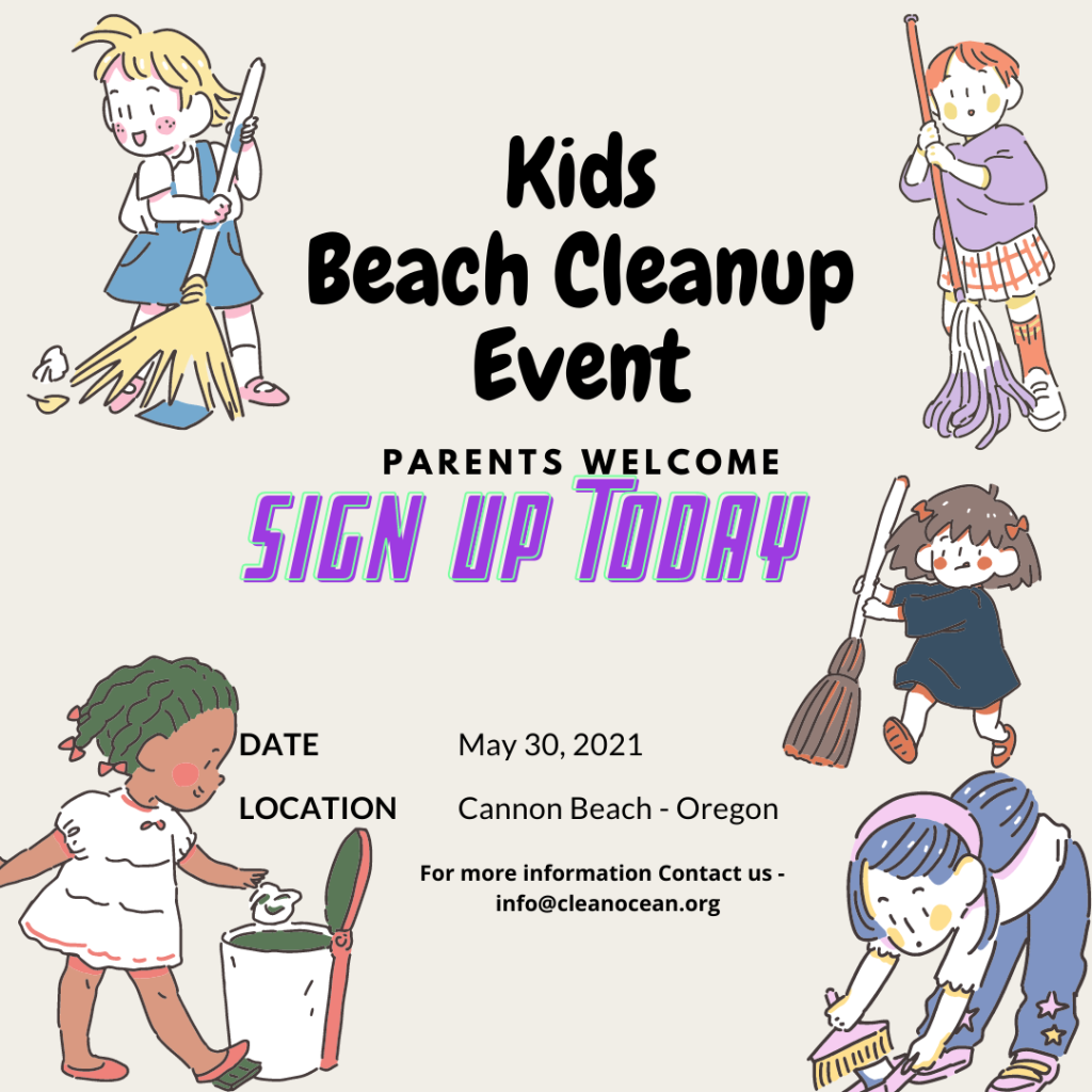 beach clean-up event